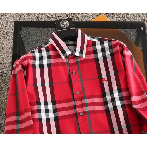 Replica Burberry Shirts Long Sleeved For Men #1294341 $38.00 USD for Wholesale