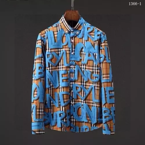 Burberry Shirts Long Sleeved For Men #1294343