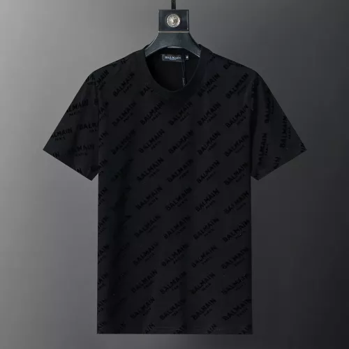 Balmain T-Shirts Short Sleeved For Men #1294447, $25.00 USD, [ITEM#1294447], Balmain T-Shirts