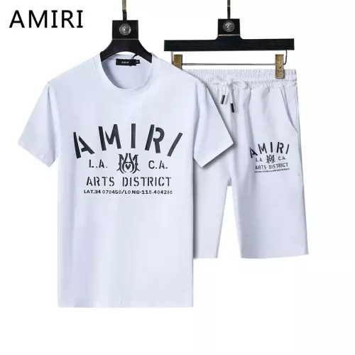 Amiri Tracksuits Short Sleeved For Men #1294545, $48.00 USD, [ITEM#1294545], Amiri Tracksuits