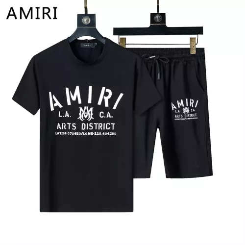 Amiri Tracksuits Short Sleeved For Men #1294547, $48.00 USD, [ITEM#1294547], Amiri Tracksuits