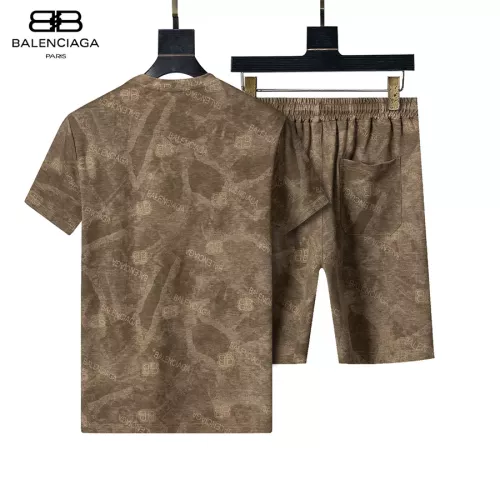 Replica Balenciaga Fashion Tracksuits Short Sleeved For Men #1294589 $48.00 USD for Wholesale