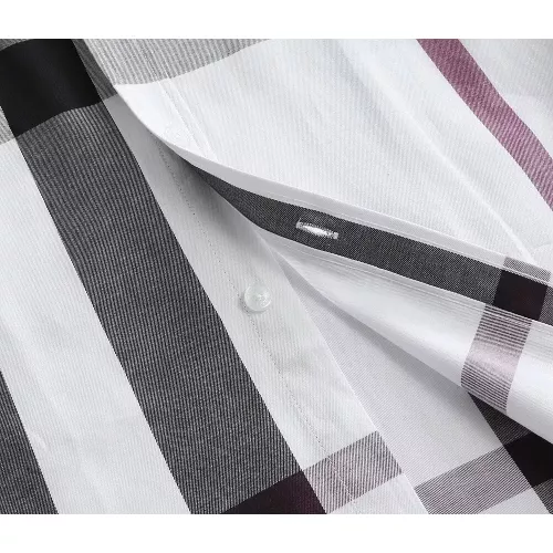 Replica Burberry Shirts Short Sleeved For Men #1294728 $36.00 USD for Wholesale