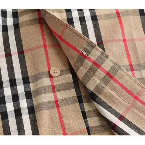 Replica Burberry Shirts Short Sleeved For Men #1294736 $36.00 USD for Wholesale