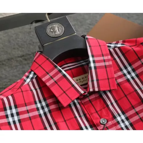 Replica Burberry Shirts Short Sleeved For Men #1294737 $36.00 USD for Wholesale