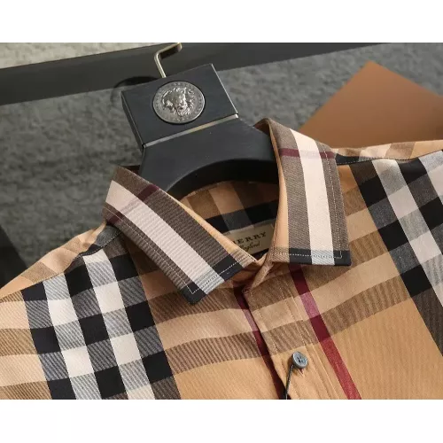 Replica Burberry Shirts Short Sleeved For Men #1294741 $38.00 USD for Wholesale