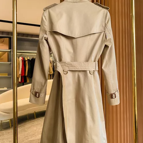 Replica Burberry Trench Coat Long Sleeved For Women #1295286 $170.00 USD for Wholesale