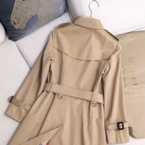 Replica Burberry Trench Coat Long Sleeved For Women #1295307 $185.00 USD for Wholesale