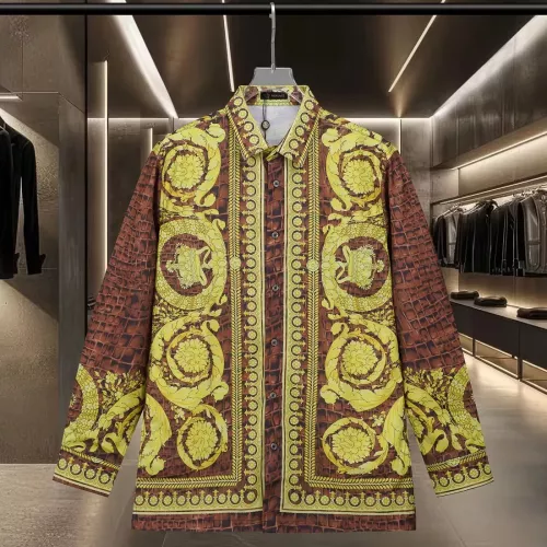Versace Shirts Long Sleeved For Men #1295337, $72.00 USD, [ITEM#1295337], Versace Shirts