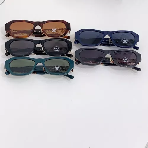 Replica Chanel AAA Quality Sunglasses #1295392 $60.00 USD for Wholesale