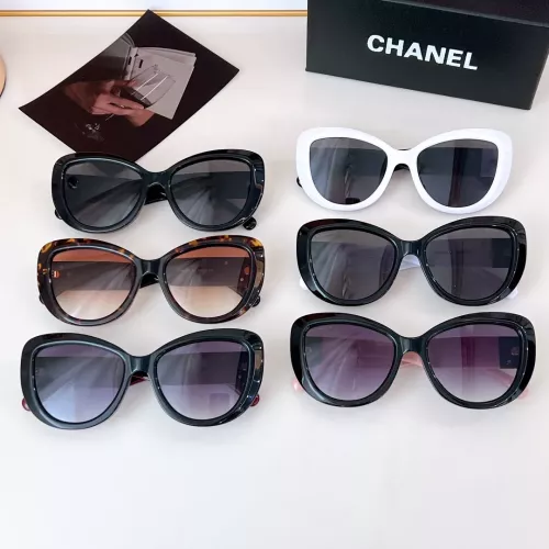 Replica Chanel AAA Quality Sunglasses #1295400 $60.00 USD for Wholesale