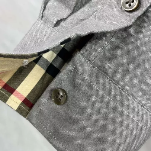 Replica Burberry Shirts Long Sleeved For Men #1295473 $92.00 USD for Wholesale