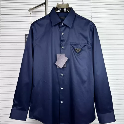 Prada Shirts Long Sleeved For Men #1295477