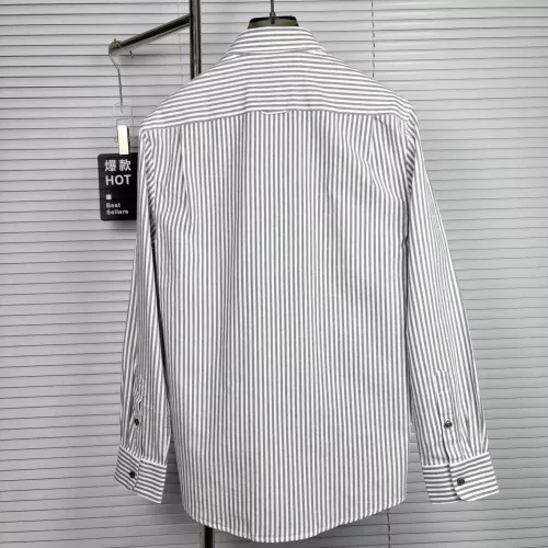 Replica Prada Shirts Long Sleeved For Men #1295478 $88.00 USD for Wholesale