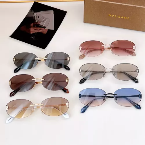 Replica Bvlgari AAA Quality Sunglasses #1295561 $60.00 USD for Wholesale