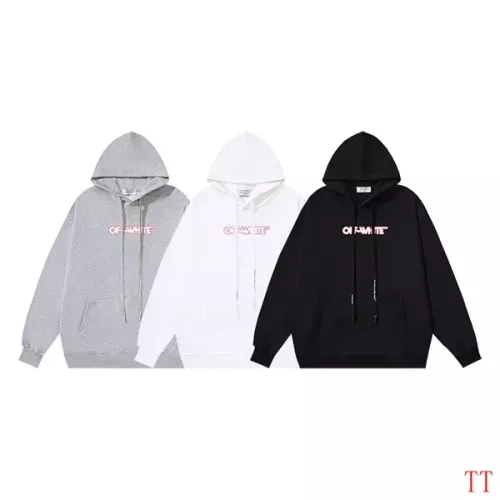 Replica Off-White Hoodies Long Sleeved For Unisex #1295858 $52.00 USD for Wholesale