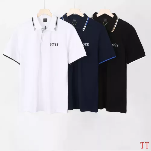 Replica Boss T-Shirts Short Sleeved For Men #1296565 $39.00 USD for Wholesale