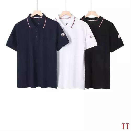 Replica Moncler T-Shirts Short Sleeved For Men #1296612 $39.00 USD for Wholesale