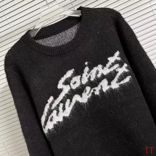 Replica Yves Saint Laurent YSL Sweaters Long Sleeved For Unisex #1296835 $64.00 USD for Wholesale