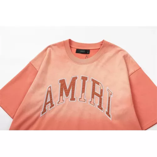 Replica Amiri T-Shirts Short Sleeved For Unisex #1296991 $39.00 USD for Wholesale