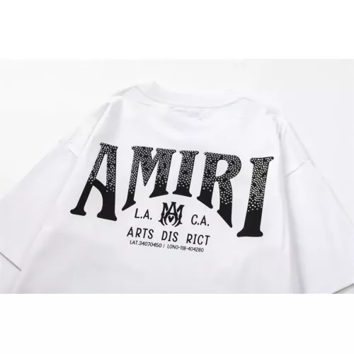 Replica Amiri T-Shirts Short Sleeved For Unisex #1297003 $39.00 USD for Wholesale