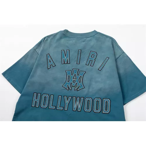 Replica Amiri T-Shirts Short Sleeved For Unisex #1297012 $40.00 USD for Wholesale