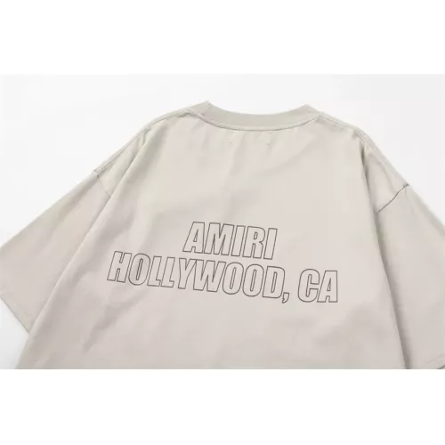 Replica Amiri T-Shirts Short Sleeved For Unisex #1297014 $39.00 USD for Wholesale