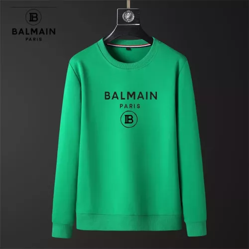 Balmain Hoodies Long Sleeved For Men #1297243