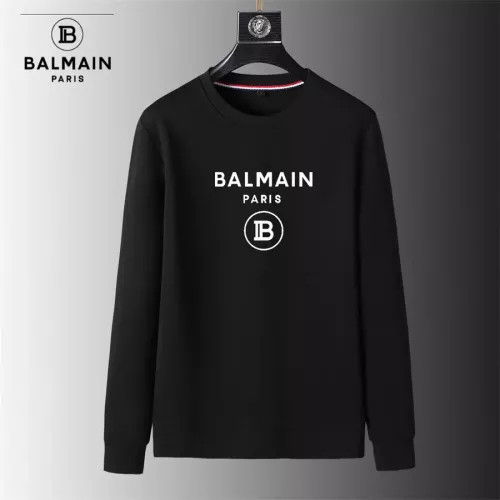 Balmain Hoodies Long Sleeved For Men #1297244, $40.00 USD, [ITEM#1297244], Balmain Hoodies