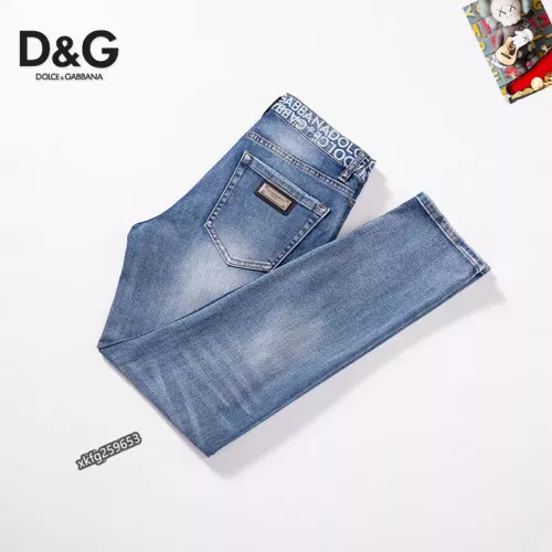 Replica Dolce & Gabbana D&G Jeans For Men #1297821 $48.00 USD for Wholesale