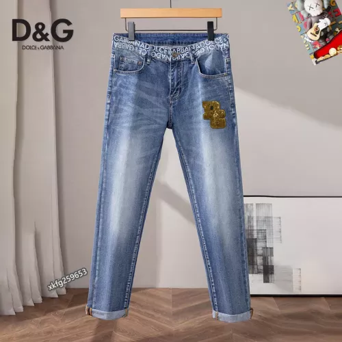 Replica Dolce & Gabbana D&G Jeans For Men #1297821 $48.00 USD for Wholesale