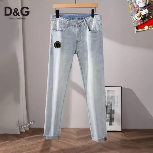 Replica Dolce & Gabbana D&G Jeans For Men #1297839 $48.00 USD for Wholesale