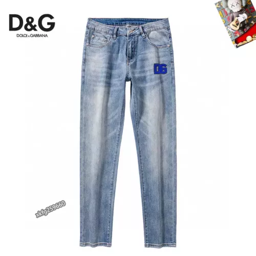 Replica Dolce & Gabbana D&G Jeans For Men #1297846 $48.00 USD for Wholesale