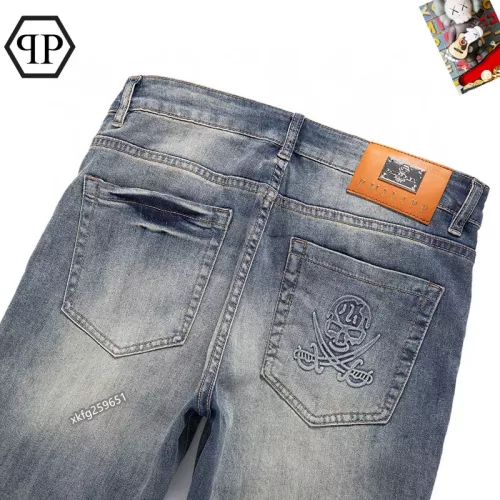 Replica Philipp Plein PP Jeans For Men #1297855 $48.00 USD for Wholesale