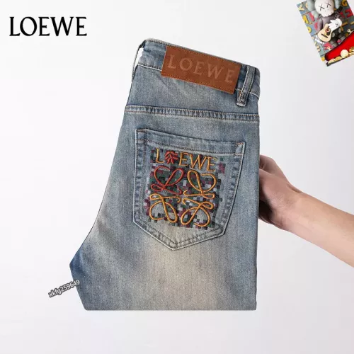 Replica LOEWE Jeans For Men #1297858 $48.00 USD for Wholesale