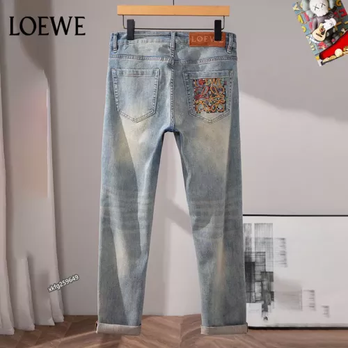 Replica LOEWE Jeans For Men #1297858 $48.00 USD for Wholesale