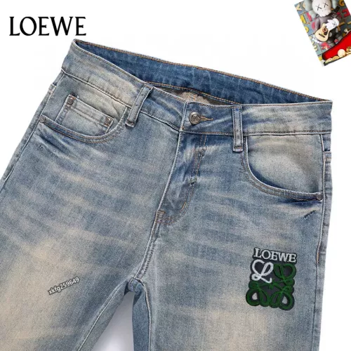 Replica LOEWE Jeans For Men #1297858 $48.00 USD for Wholesale