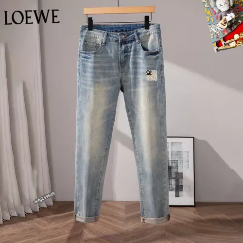 Replica LOEWE Jeans For Men #1297877 $48.00 USD for Wholesale