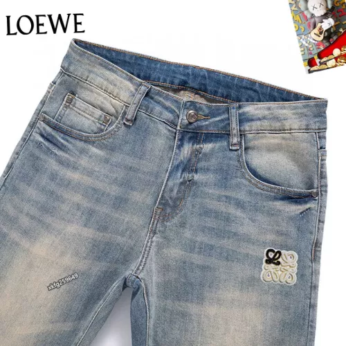 Replica LOEWE Jeans For Men #1297877 $48.00 USD for Wholesale