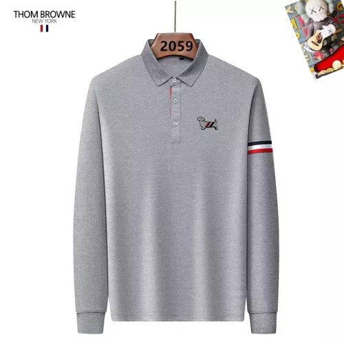 Thom Browne TB T-Shirts Long Sleeved For Men #1297980, $40.00 USD, [ITEM#1297980], Thom Browne TB T-Shirts