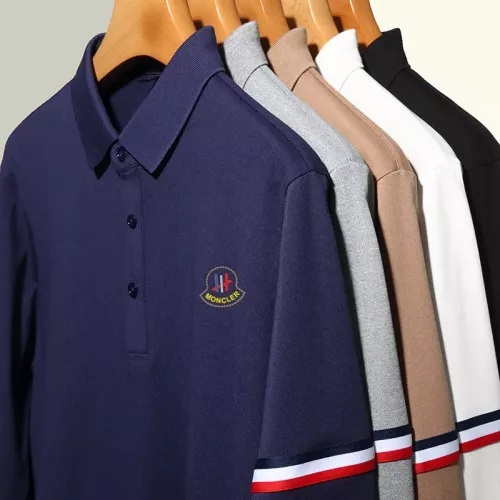 Replica Moncler T-Shirts Long Sleeved For Men #1298023 $40.00 USD for Wholesale