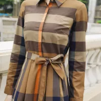 $128.00 USD Burberry Dresses Long Sleeved For Women #1291025