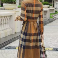 $128.00 USD Burberry Dresses Long Sleeved For Women #1291025