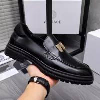 $88.00 USD Versace Leather Shoes For Men #1291994