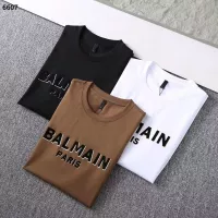 $32.00 USD Balmain T-Shirts Short Sleeved For Men #1293335