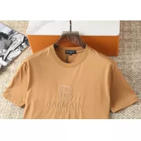 $38.00 USD Balmain T-Shirts Short Sleeved For Men #1293454