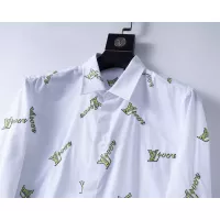 $48.00 USD Louis Vuitton LV Shirts Long Sleeved For Men #1294269