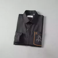 $42.00 USD Hermes Shirts Long Sleeved For Men #1294314