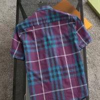 $38.00 USD Burberry Shirts Short Sleeved For Men #1294706