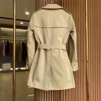 $160.00 USD Burberry Trench Coat Long Sleeved For Women #1295296